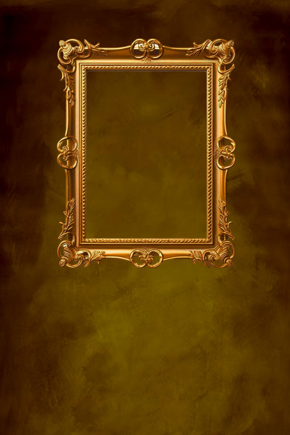 Esthero Art Vintage Métal Cadre Photo Rectangulaire Abstrait Toile de fond RR4-54