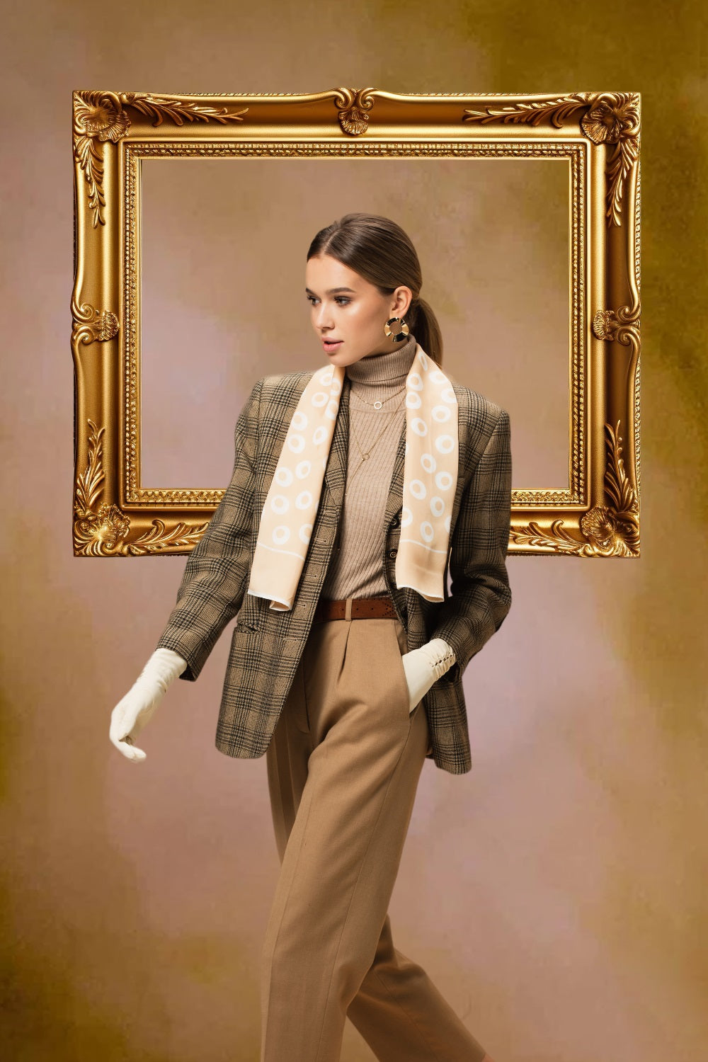 Esthero Art Vintage Métal Cadre Photo Horizontal Abstrait Toile de fond RR4-55