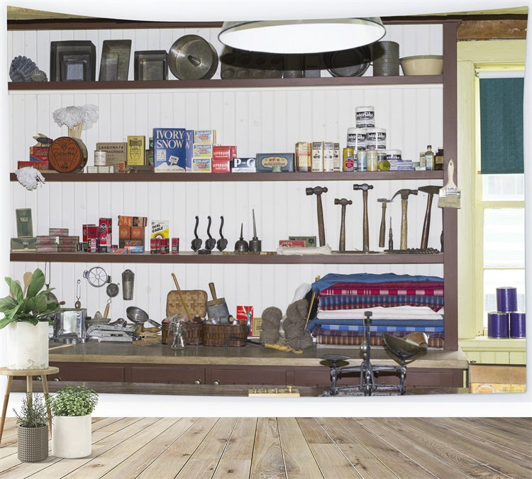 Toile de Fond Atelier Domestique pour la Fête des Pères RR5-15