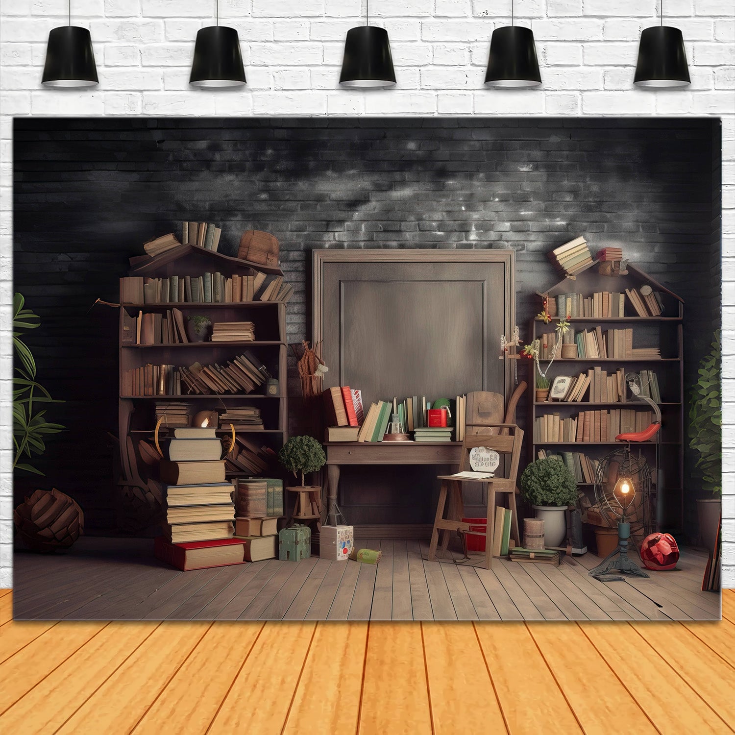 Toile de Fond Étude Vintage pour la Fête des Pères RR5-2