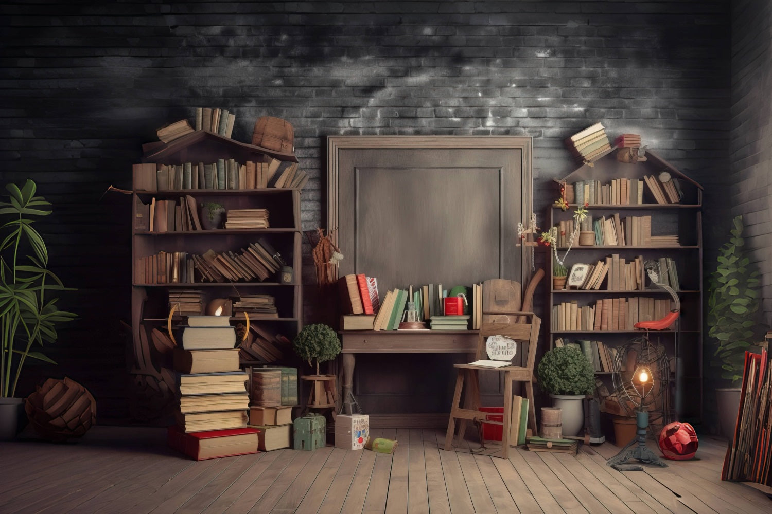 Toile de Fond Étude Vintage pour la Fête des Pères RR5-2