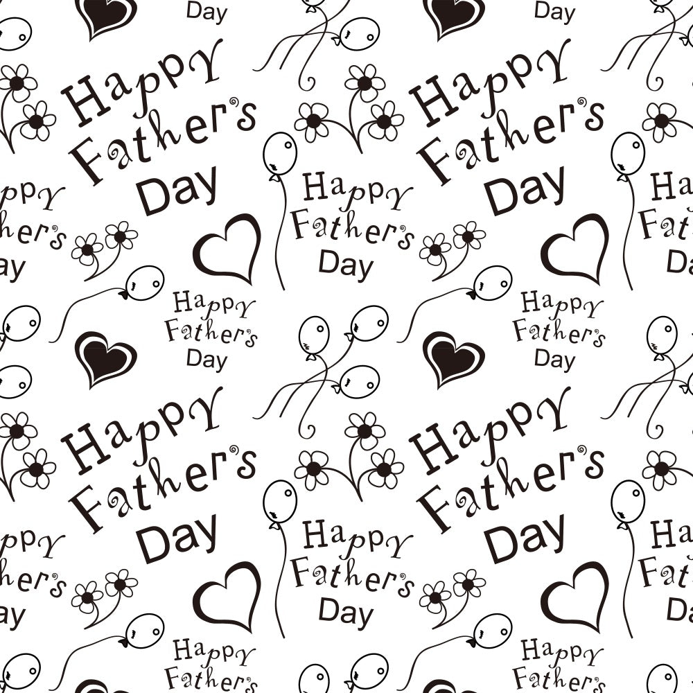Toile de Fond avec Lettrage Dessiné à la Main pour la Fête des Pères RR5-29