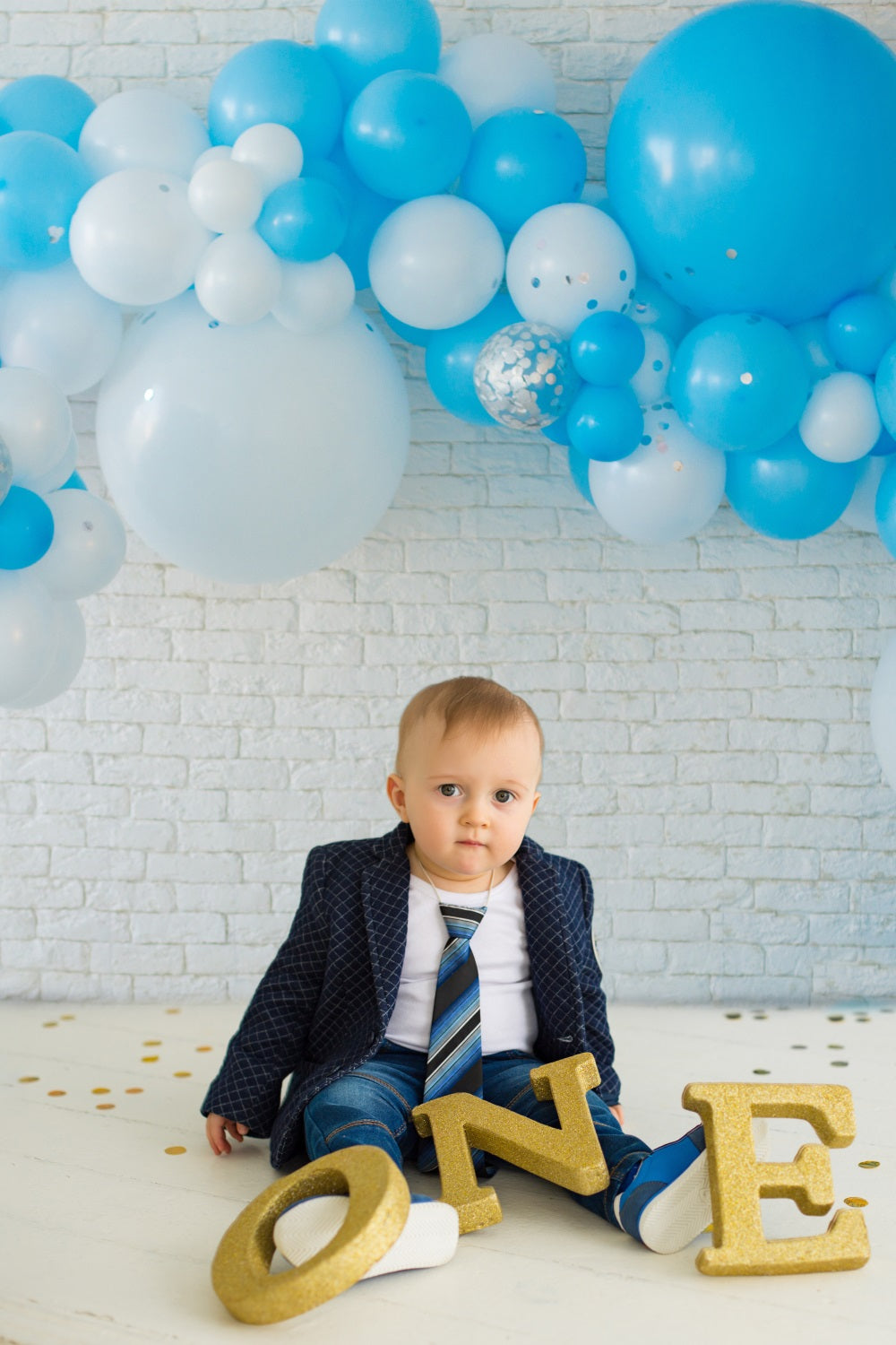 Toile de Fond Décoration de Fête avec Guirlande de Ballons RR5-33