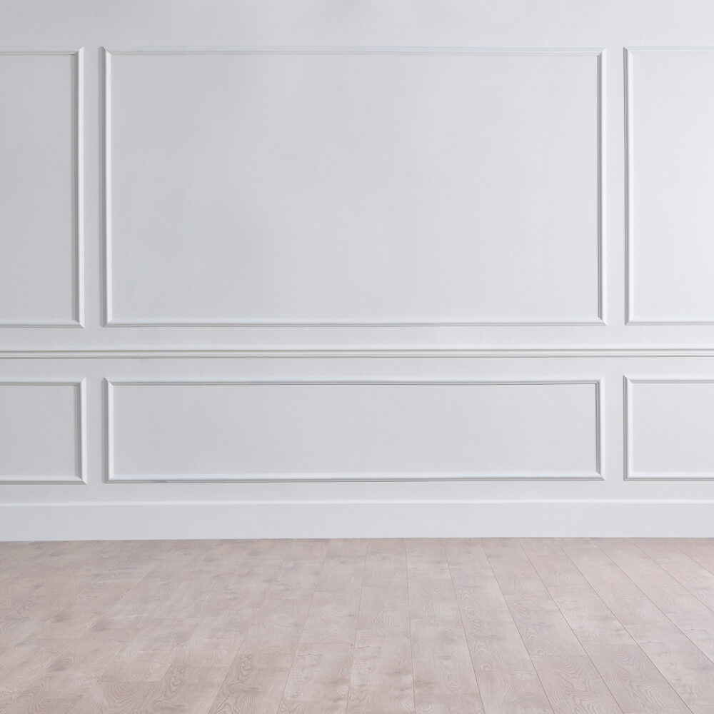 Toile de fond de Photographie Mur Rétro Blanc Classique RR6-86