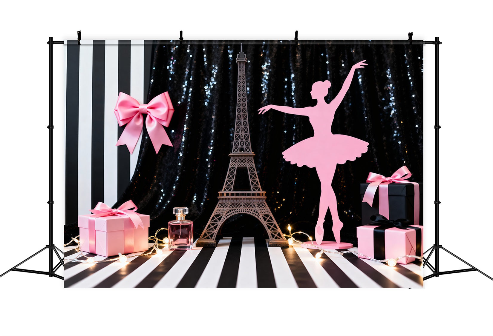 Fond Photo Paris Vitrine Cadeaux Ballet Chic RR61-52
