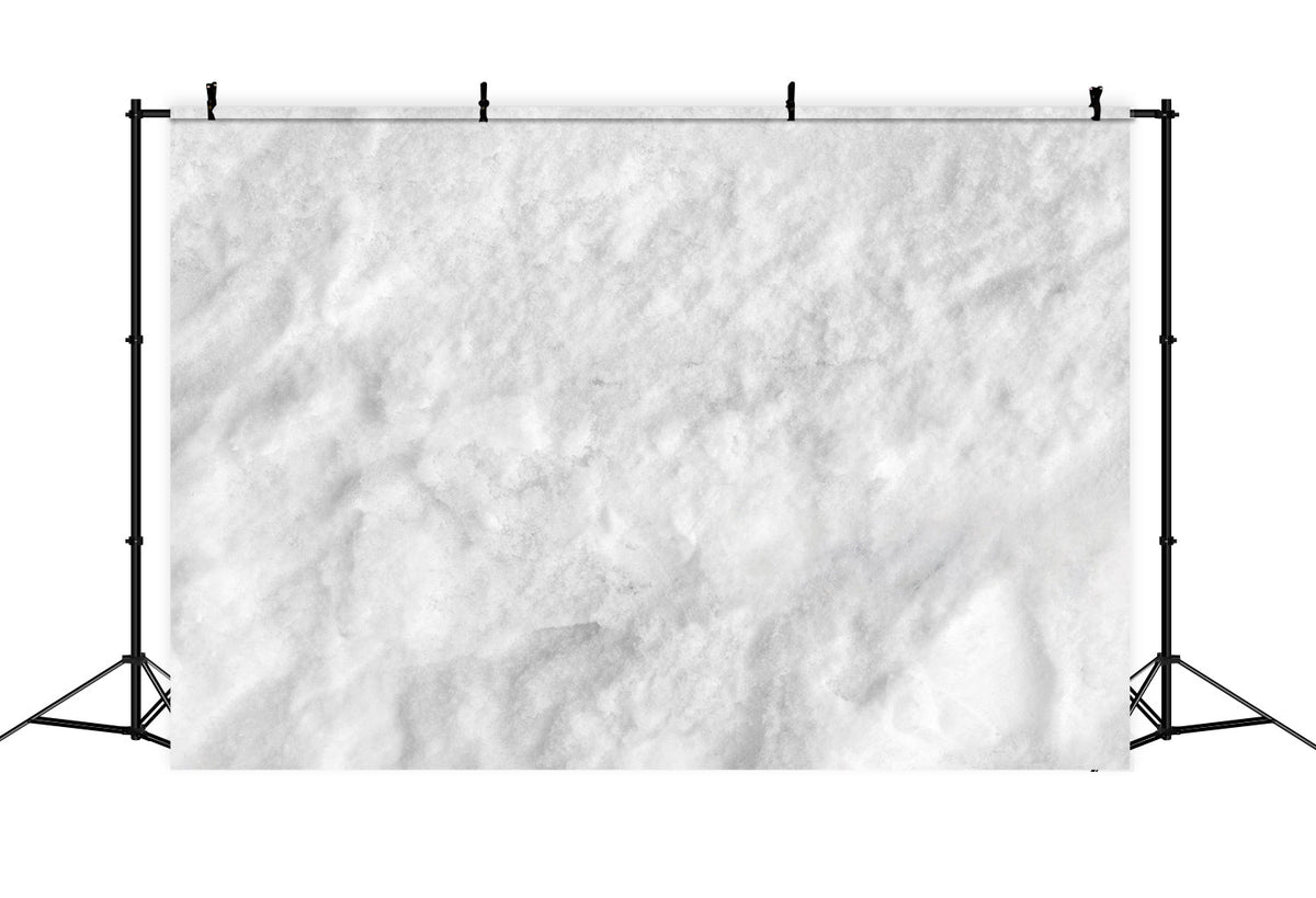 Fond De Noël Texture Douce Neige Blanche RR610-113