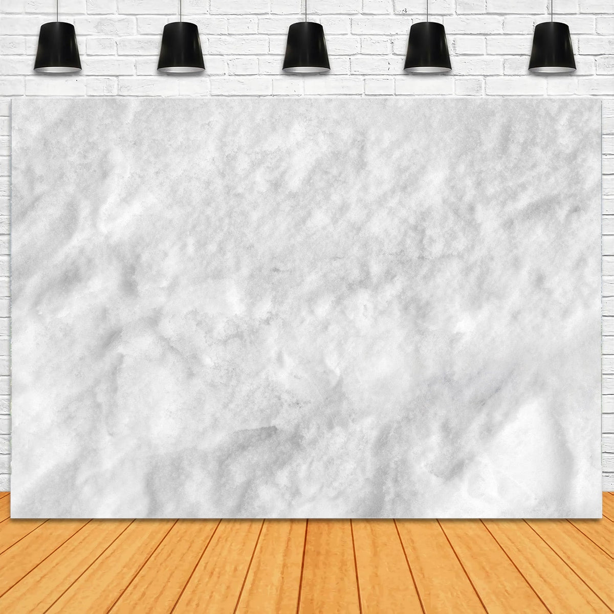 Fond De Noël Texture Douce Neige Blanche RR610-113