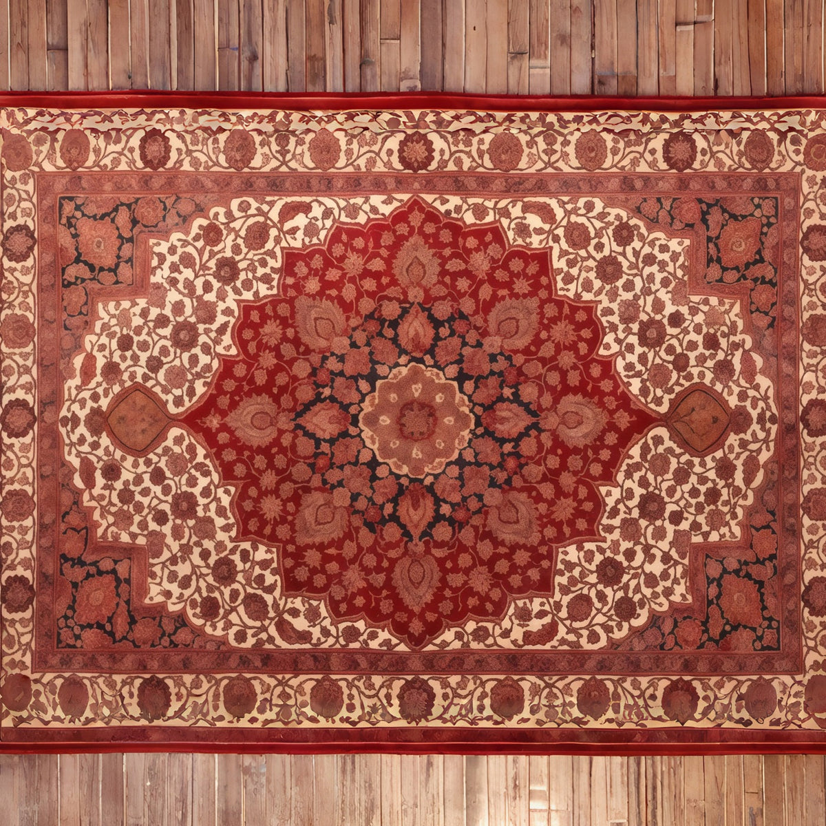 Décor De Noël Vintage Tapis Persan Rétro Décors De Studio Pour Noël RR68-82