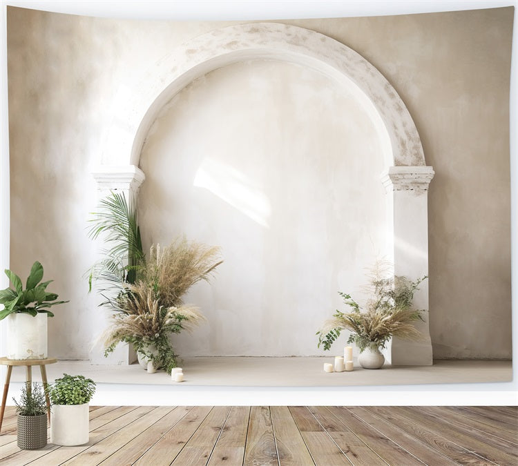 Élégance Rustique Boho Toile de Fond Photographique RR7-10