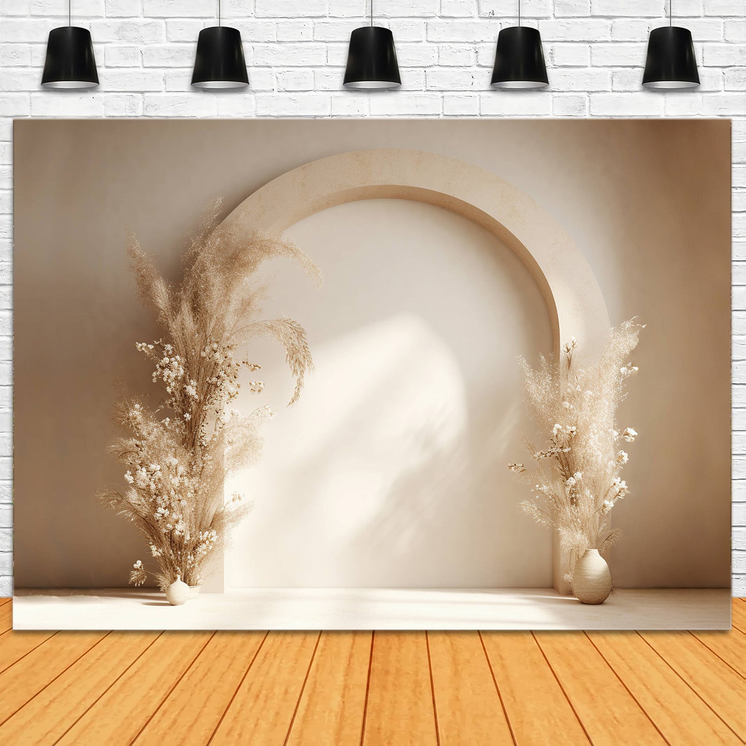 Heure Dorée Boho Toile de Fond Photographique RR7-15