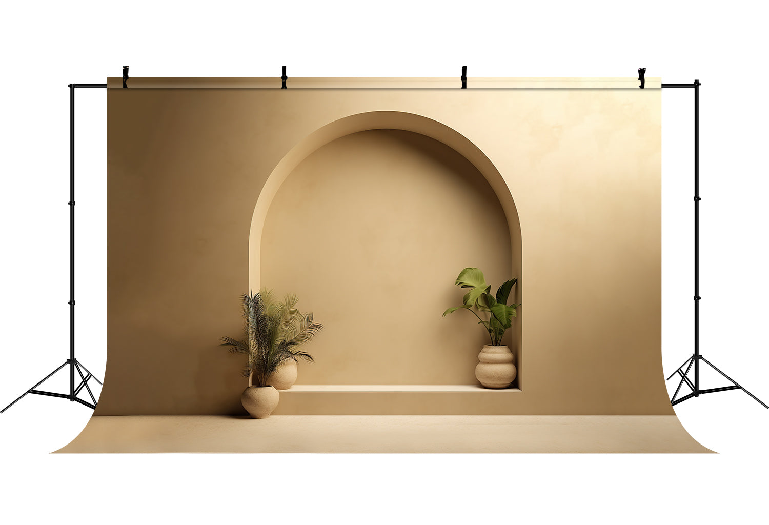 Oasis du Désert Boho Toile de Fond Photographique RR7-16