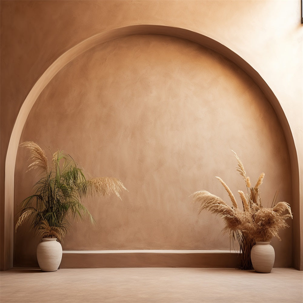 Arc du Désert Chaud Boho Toile de Fond Photographique RR7-23