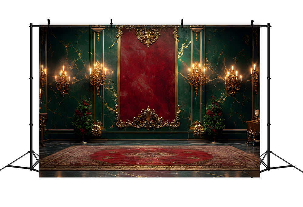 Toile de Fond Mur Élégant de Noël pour Photographie RR8-351