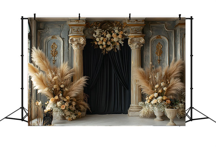 Toile de Fond Sables Sérénes et Tons Blush RR8-497