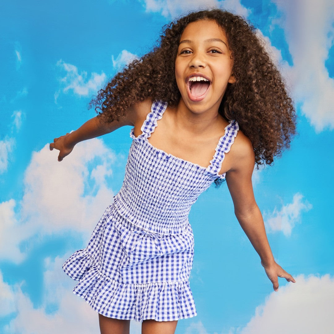 Ciel Bleu Nuages Blancs Paysages Naturels Photographie Toile de Fond SH673