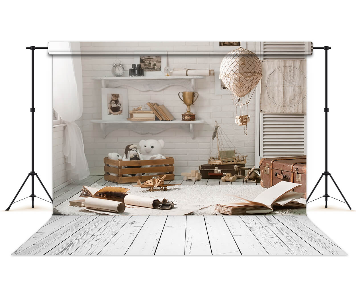 Toile de Fond de Tourisme de Voyage d'Intérieur de Chambre d'Enfants pour Studio SH-720