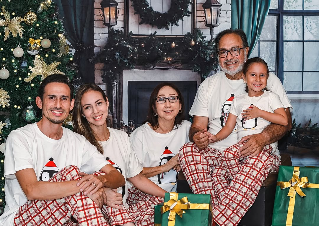 Toile de fond Fenêtre Cheminée Sapins de Noël RR8-120