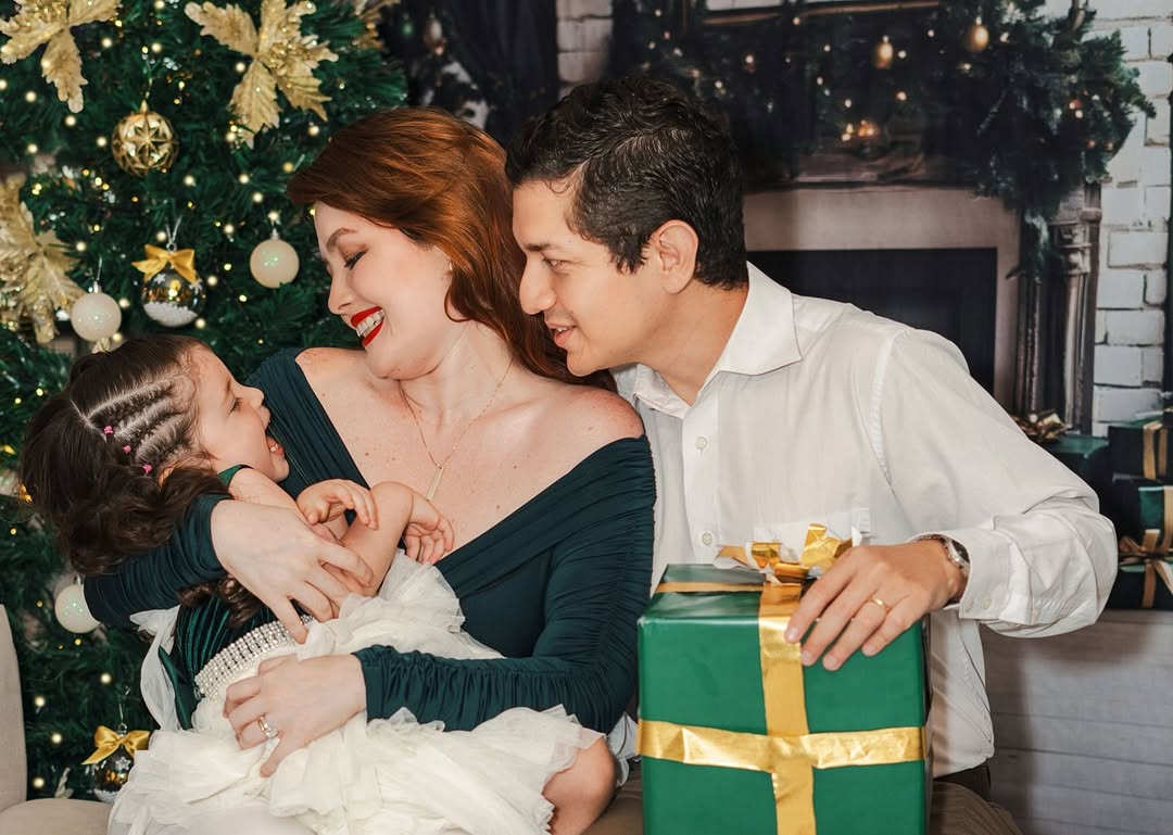 Toile de fond Fenêtre Cheminée Sapins de Noël RR8-120