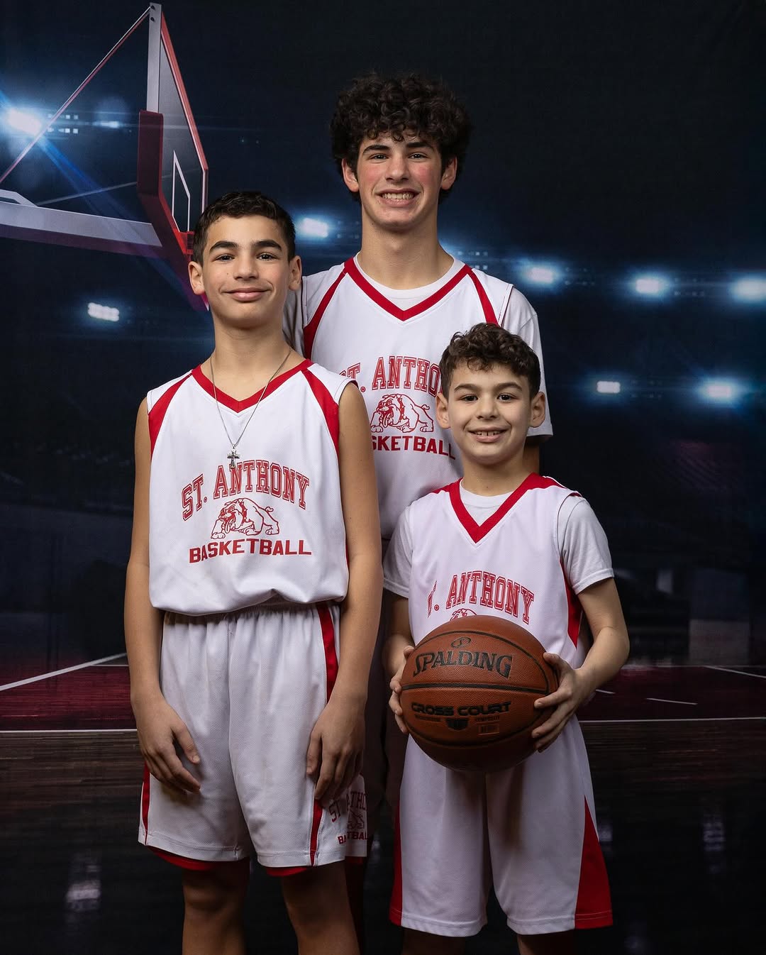 Toile de fond de terrain de basket-ball Sport photographie fond G-312