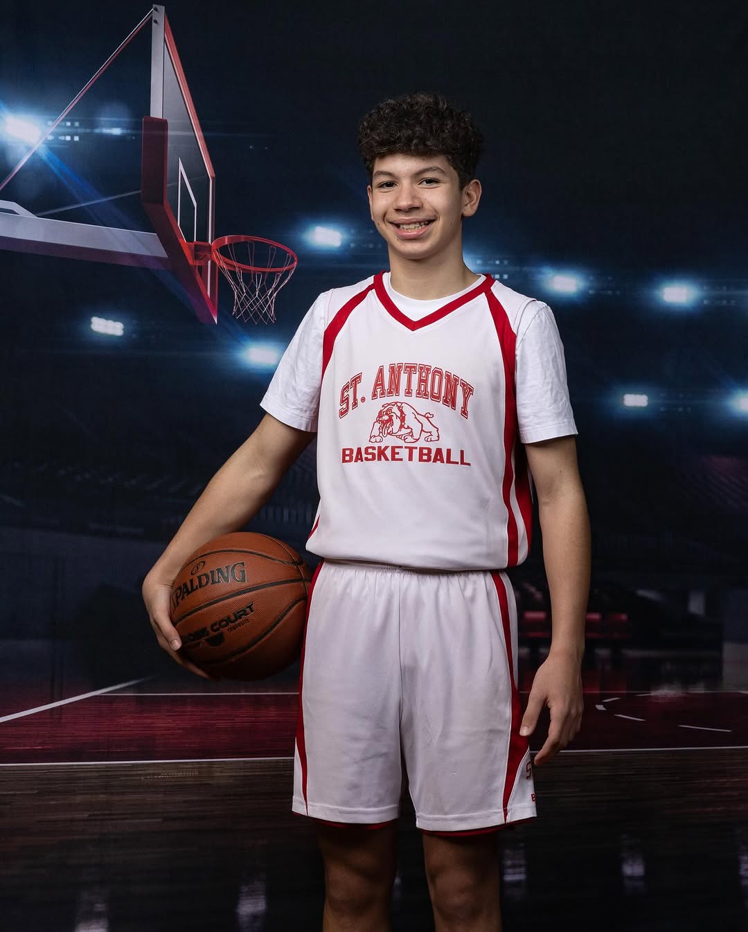 Toile de fond de terrain de basket-ball Sport photographie fond G-312