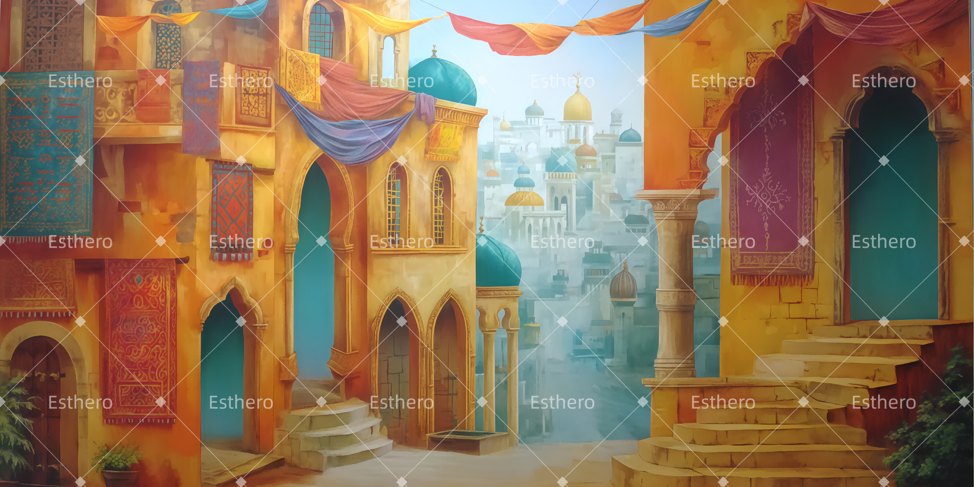 Toile de fond Theatre Réunion TWW510-T9