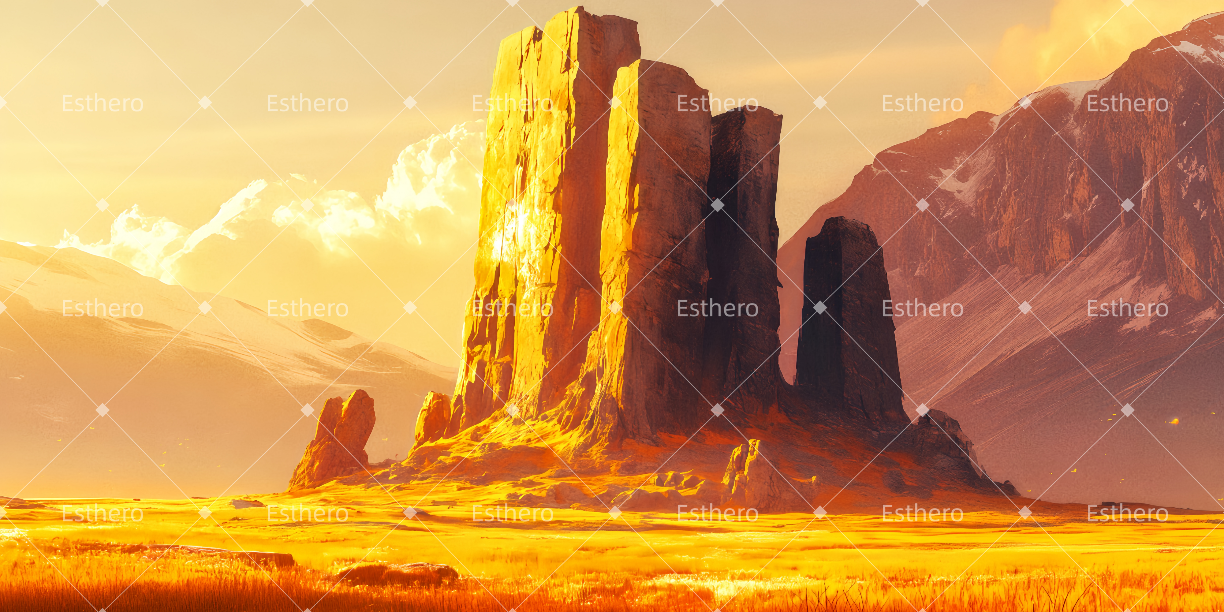 Fond de Scène Théâtre Le Rocher de la fierté TWW511-T105