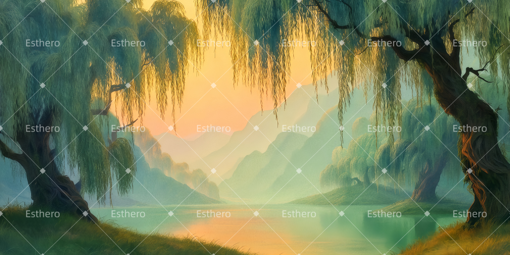 Fond de Scène Bord De Rivière TWW511-T31