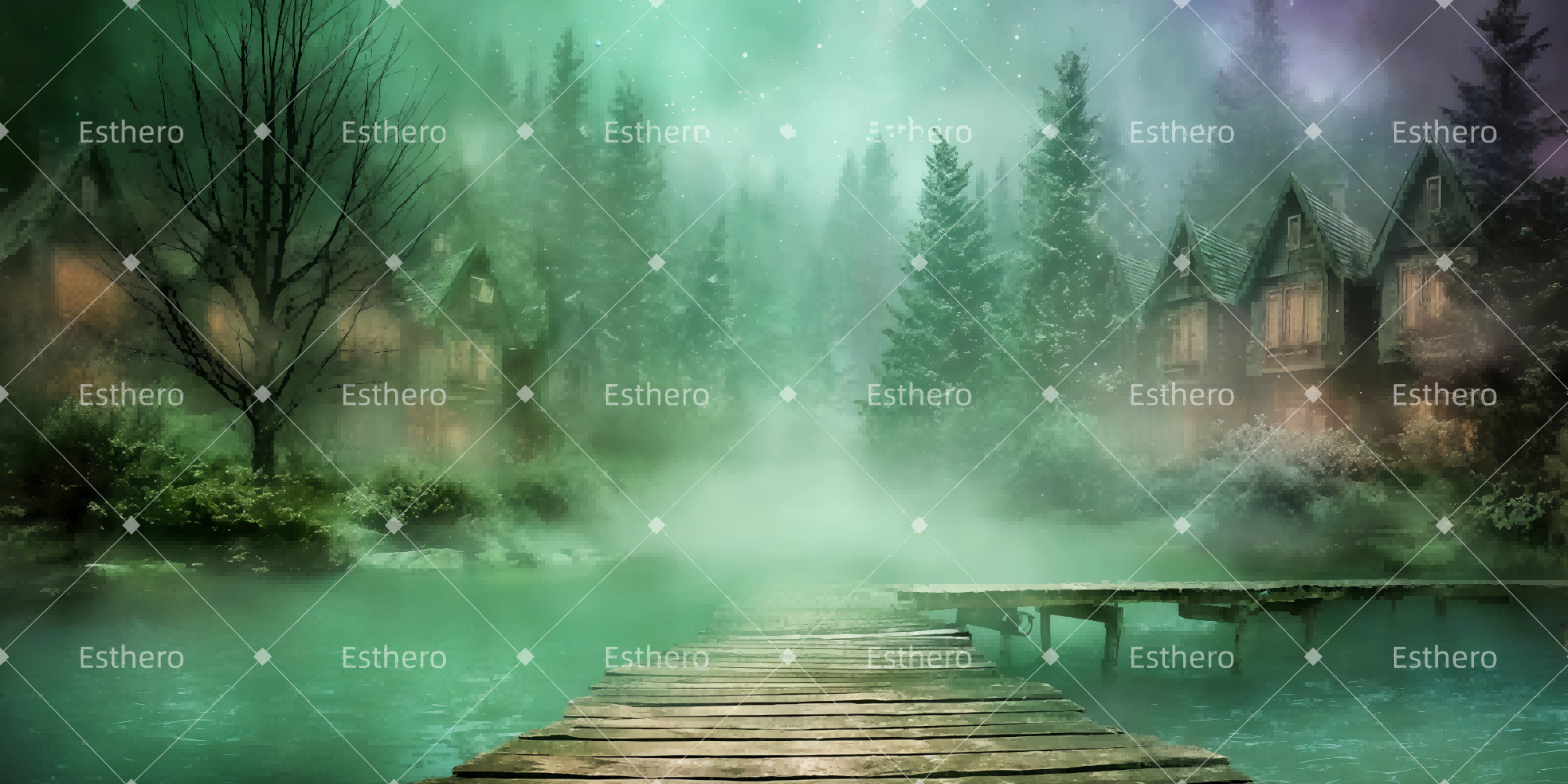 Toile de fond de Scene Ville De Specter TWW511-T35