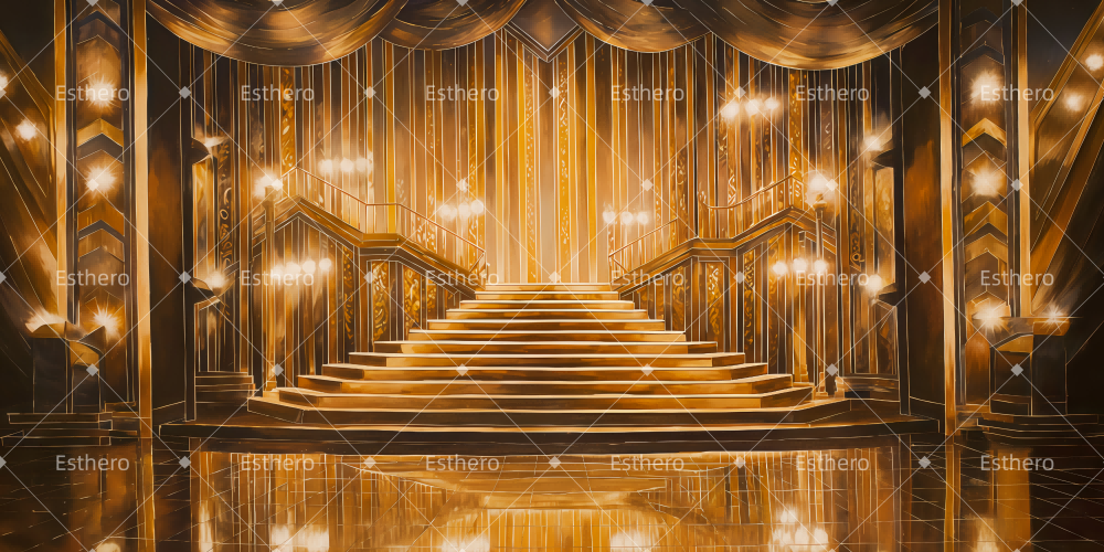 Fond de Scène Numéro Des Dames TWW511-T4