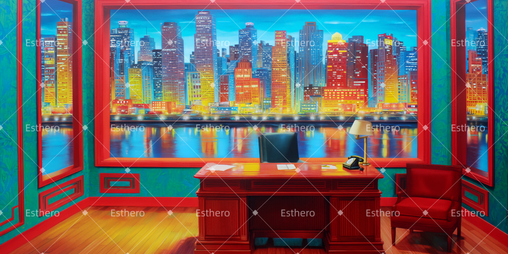 Fond de Scene Bureau Du Producteur TWW511-T8