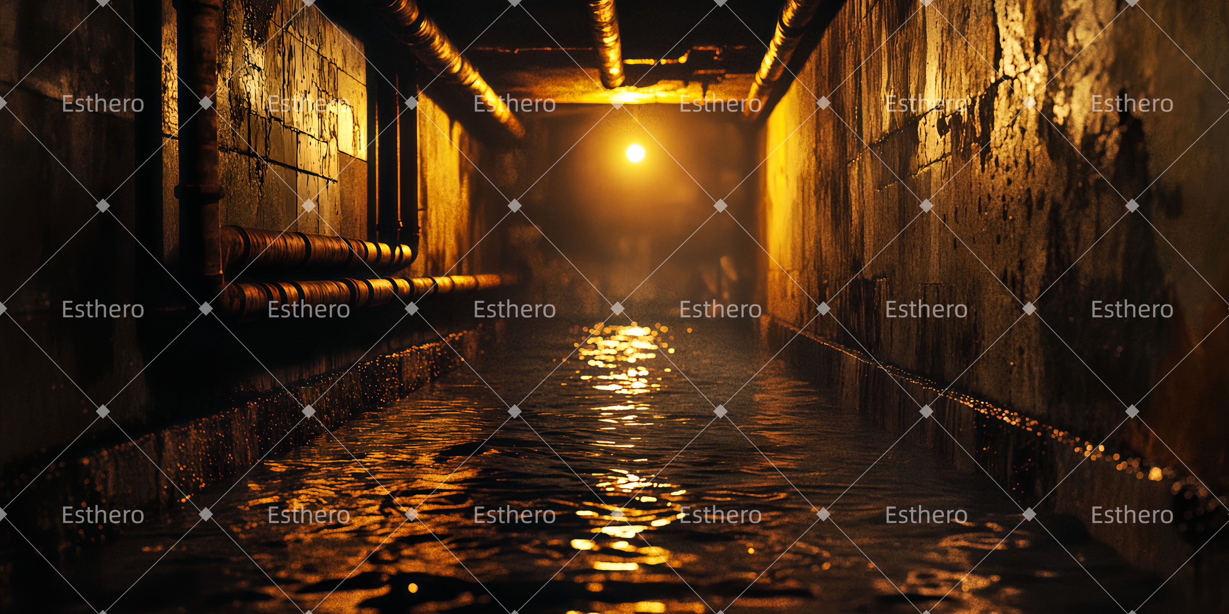 Fond de Scène Théâtre Les égouts TWW511-T94