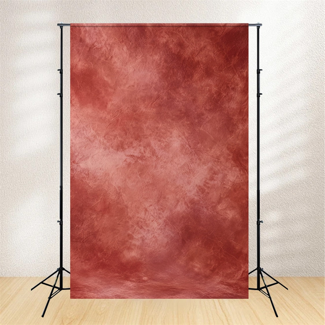 Toile de fond Abstrait Mur Texturé Rouge Peint Photo Abstraite TWW59-161