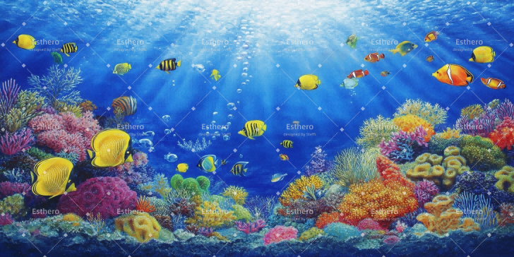 Toile de fond Theatre Monde sous-marin CSH59-T64