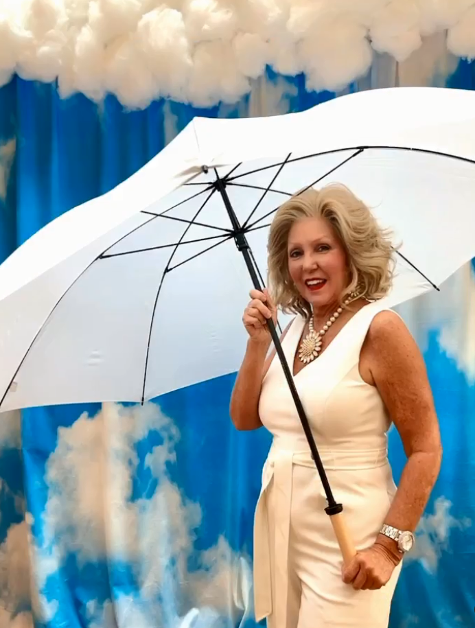 Ciel Bleu Nuages Blancs Paysages Naturels Photographie Toile de Fond SH673