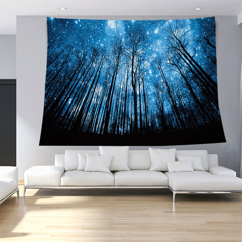 ACHETER 2 OBTENIR 1 GRATUITE Tapisserie Personnalisée Tenture Murale pour Salon Chambre T1