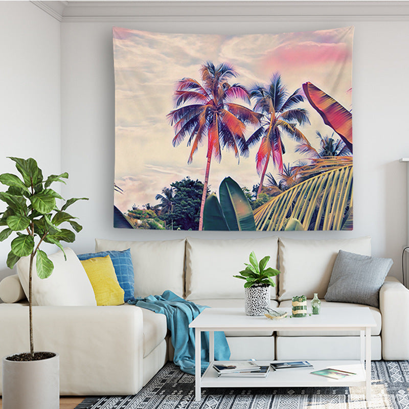 ACHETER 2 OBTENIR 1 GRATUITE Tapisserie Personnalisée Tenture Murale pour Salon Chambre T1