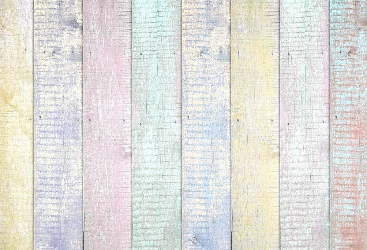 Toile de fond en bois coloré de Pâques pour la photographie G4