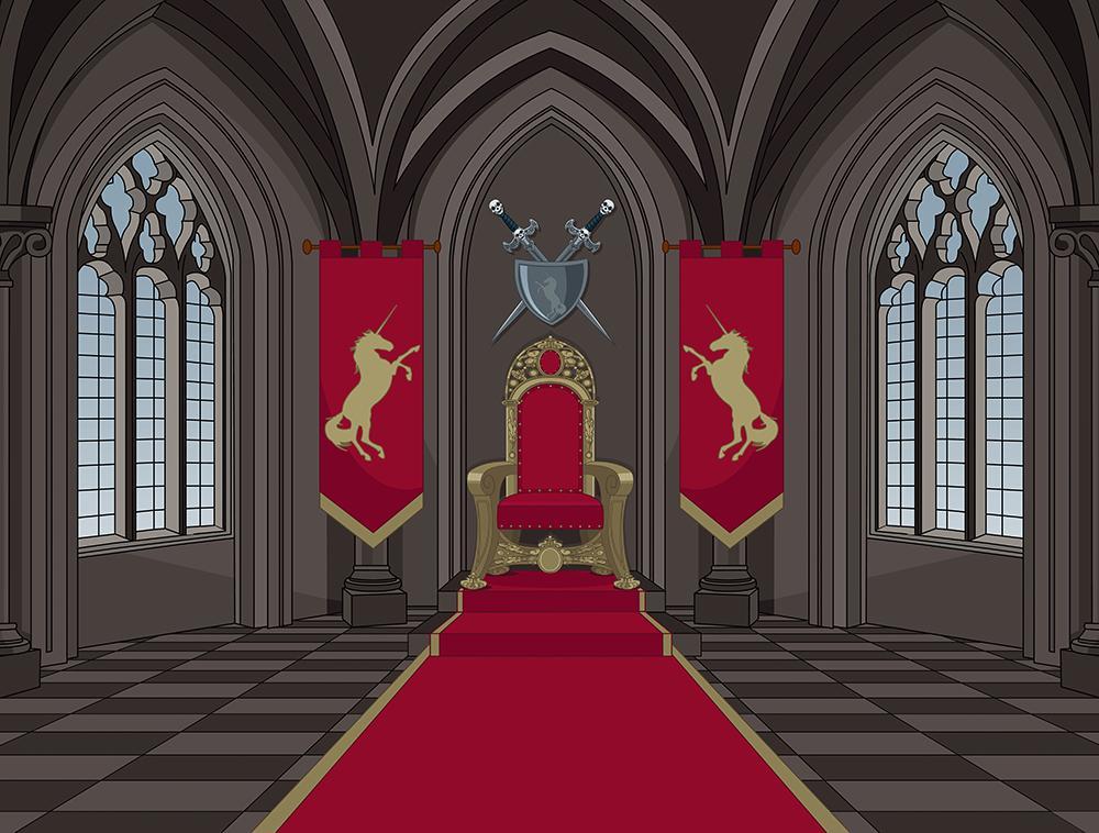 Underwater World Ocean Children Photo Backdrop MJ00021-E