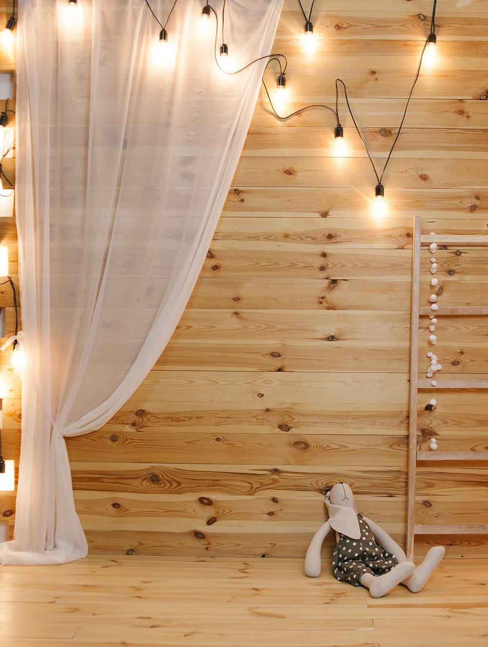 Children's Toy Wood Background Portrait Backdrops IBD-19282