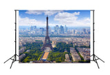 Paris Eiffel Tower City Landscape Backdrop for Pictures D128