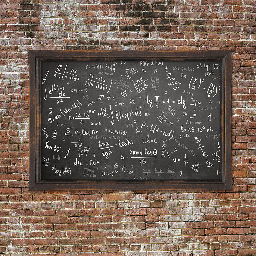 Retour à l'école arrière-plans muraux rétro tableau noir D837