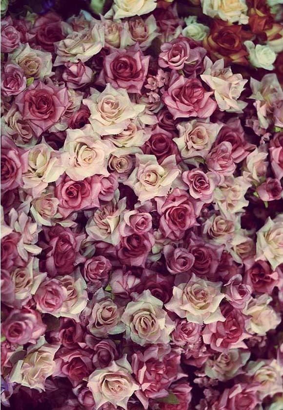 Beautiful Flowers Photography Backdrop for Events F-2396