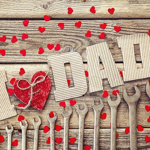 Toile de fond de fête des pères fond en bois G-334