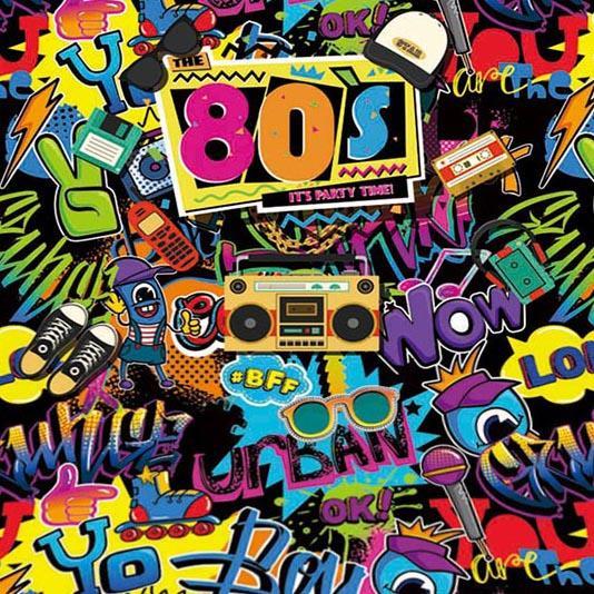 Toile de fond scéniques Graffiti Milieux en bois Scènes urbaines G-430