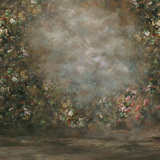 Toile de fond de portrait abstrait de fleur Photo Booth G-438