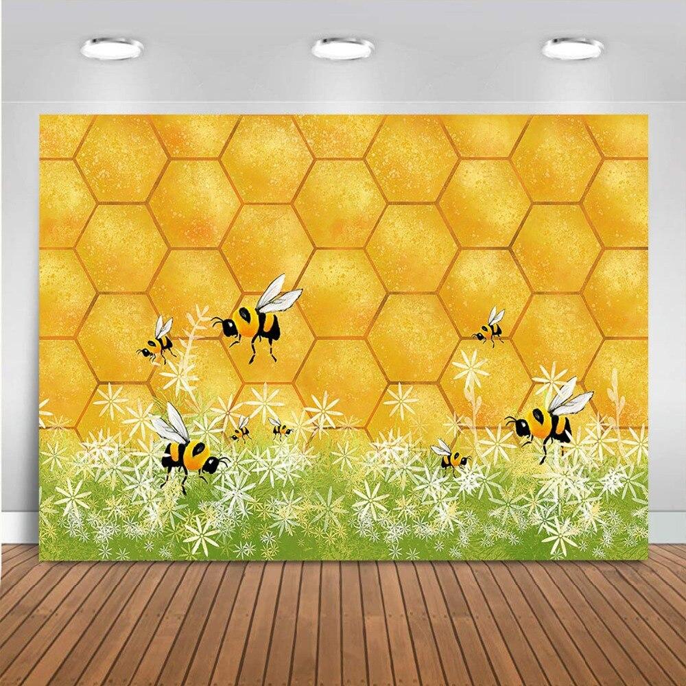 Honey Bee Newborn Backdrops for Photography NB-594
