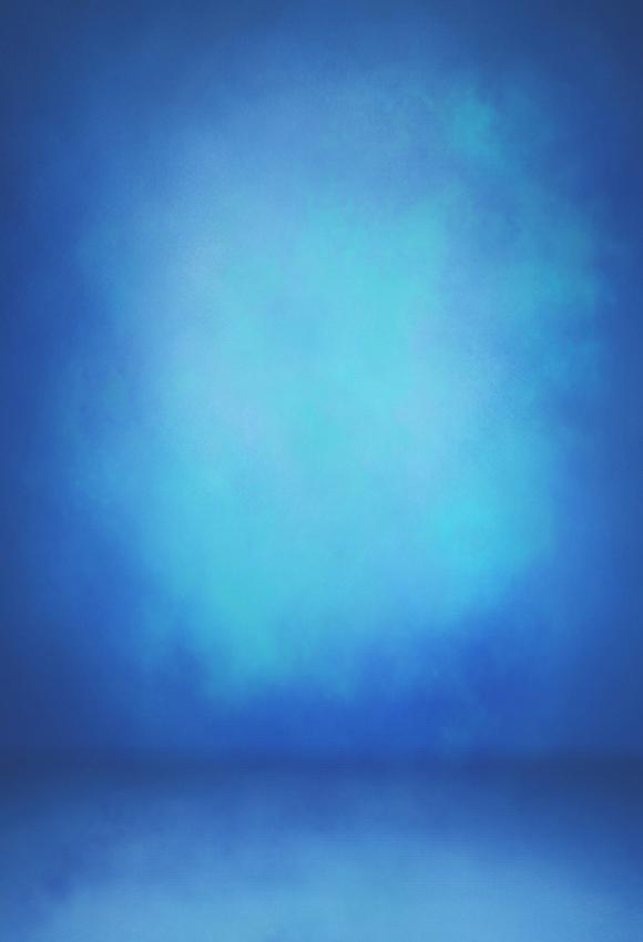 Blue Abstract Studio Backdrop for Photographer