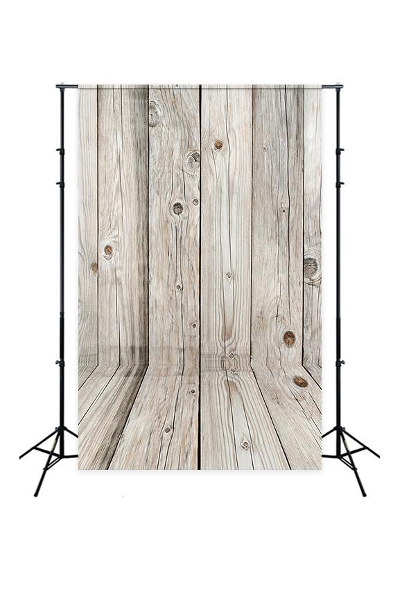Retro Style Wood Backdrop for Studio