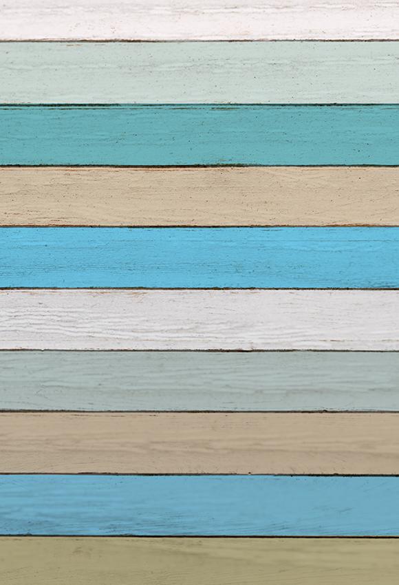 Toile de fond photo bois vintage bleu J04146