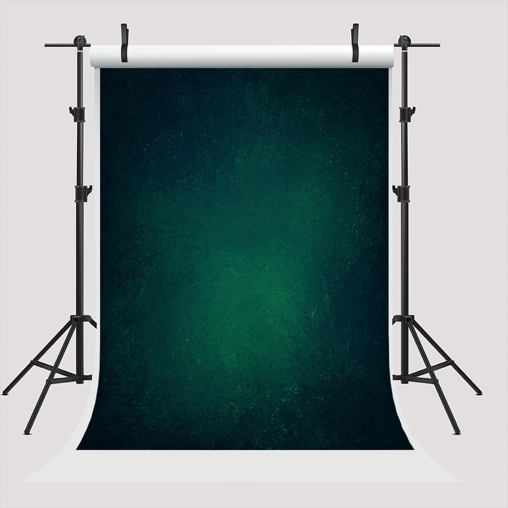 Toile de fond de photographie abstraite sombre vert océanique pour Studio Prop